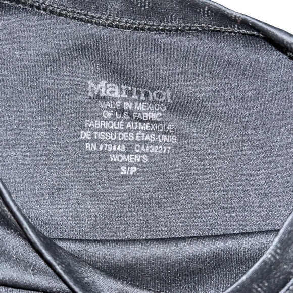 Marmot Black Pull Over Long Sleeve Shirt Women’s S Running Workout Outdoorsy - Picture 7 of 12